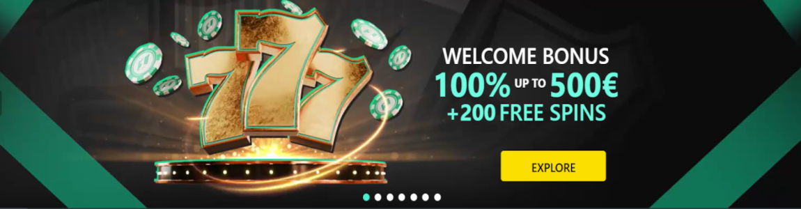 welcome casino bonus homepage banner